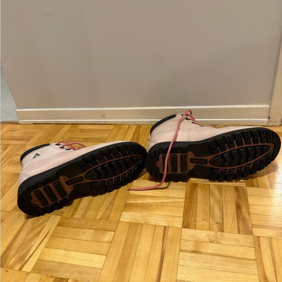 Pink Combat & Moto Boots - Picture 6 of 6